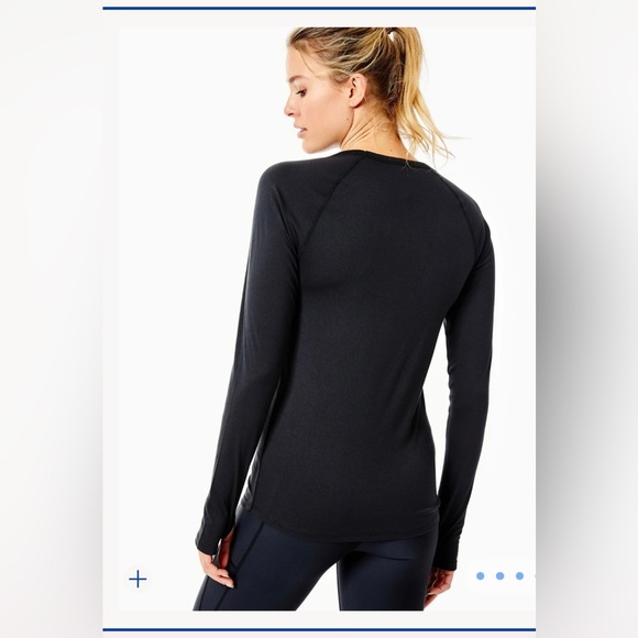 Addison Bay Mack XS black long sleeve top. NWT. Measurements in photos. - Picture 2 of 4